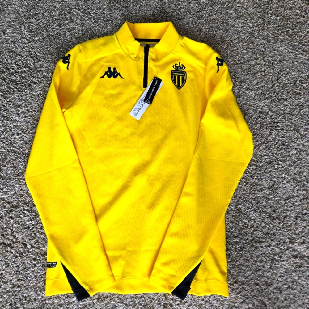 AS Monaco Technical Soccer Training Top by Kappa